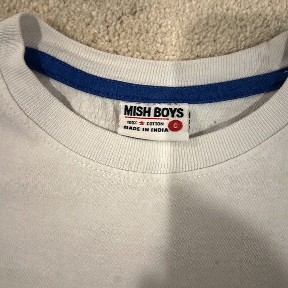 Mish Boys Short Sleeve Tee Shirt - Picture 2 of 2